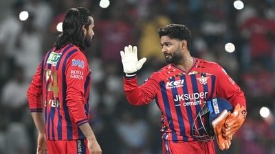Rishabh Pant ended the IPL season on a disappointing note with yet another loss. (AFP)