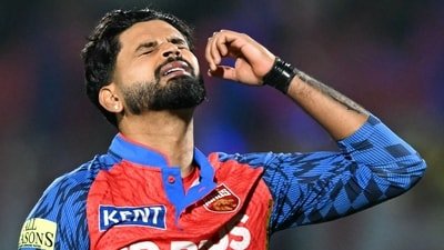 Punjab Kings' captain Indian cricket player Shreyas Iyer reacts upon his team's loss at the end of the 2026 IPL match against Delhi Capitals in Dharamsala (AFP) Punjab Kings' captain Indian cricket player Shreyas Iyer reacts upon his team's loss at the end of the 2026 IPL match against Delhi Capitals in Dharamsala (AFP)