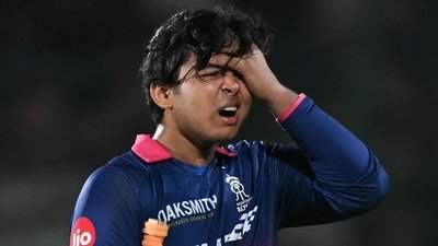 Vaibhav Sooryavanshi was gutted on missing out his hundred (AFP)