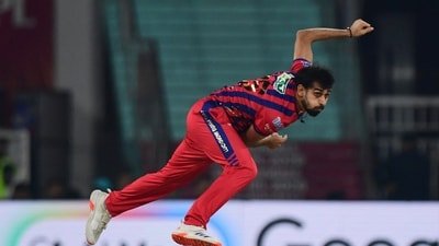Prince Yadav returned with three wickets against RCB. (REUTERS)