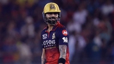 Virat Kohli doing Virat Kohli things (REUTERS)