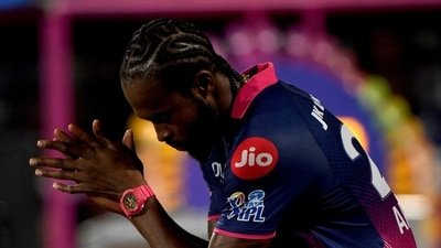 Jofra Archer was all over the place. (REUTERS)