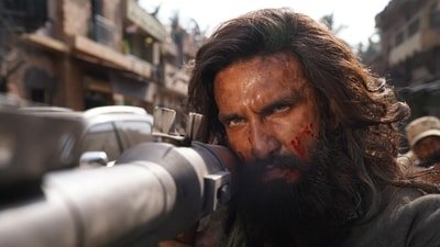 Dhurandhar 2 OTT release: Ranveer Singh in a still from the film.