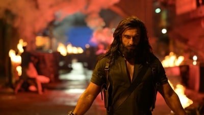 A still from Dhurandhar The Revenge featuring Ranveer Singh.