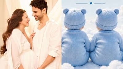 Divyanka Tripathi and Vivek Dahiya announce the arrival of twin boys. Divyanka Tripathi and Vivek Dahiya announce the arrival of twin boys.