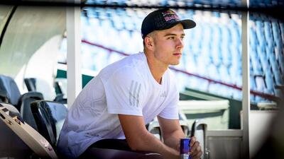 File image of Dewald Brevis during a photo shoot in Pretoria in 2023. (Red Bull)