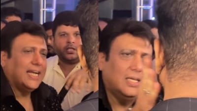Govinda's security gets into a heated exchange at an event.