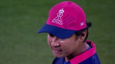 Vaibhav Sooryavanshi scored 93 runs against LSG Vaibhav Sooryavanshi scored 93 runs against LSG