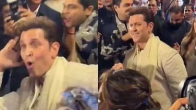 Hrithik Roshan impresses with his dance at a wedding.