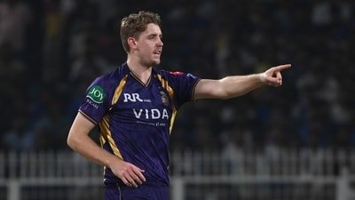 Cameron Green shone just in time to win back KKR fans. (Hindustan Times)