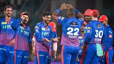 Yet another bad day at home for Delhi Capitals. (Hindustan Times)