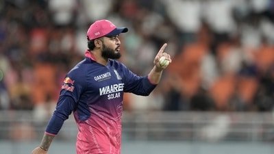 Riyan Parag ruled out of the India A squad (AP Photo/Ashwini Bhatia)
