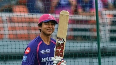 776 runs in 16 games! Vaibhav Sooryavanshi was class apart. (AP Photo/Ashwini Bhatia) 776 runs in 16 games! Vaibhav Sooryavanshi was class apart. (AP Photo/Ashwini Bhatia)