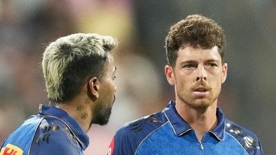 Mitchell Santner's injury is also a big setback to Mumbai Indians. (AP)