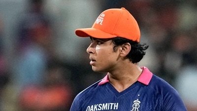 Vaibhav Sooryavanshi does get out quite frequently in the nets (AP Photo)