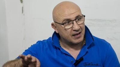 India's new men's freestyle wrestling coach Shako Bentinidis. (PTI)