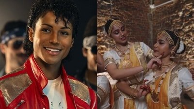 Jaafar Jackson reacted to a viral Reel of Indian fusion dance to Michael Jackson's song.