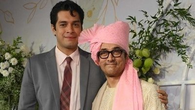 Junaid Khan is Aamir Khan's son from his first marriage with Reena Dutta.