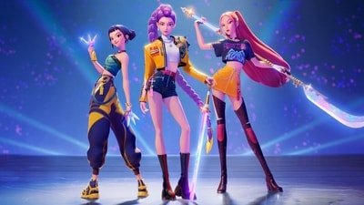 KPop Demon Hunters is Netflix's most watched film ever. (X/@Netflix)