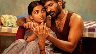 Kara OTT release: Mamitha Baiju and Dhanush in a still from the film.