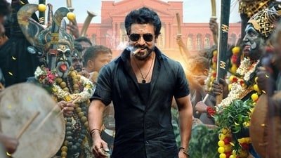 Karuppu Twitter review: The film also stars Indrans, Natty Subramaniam, Swasika, Sshivada, Supreeth Reddy and Yogi Babu, alongside Suriya and Trisha.