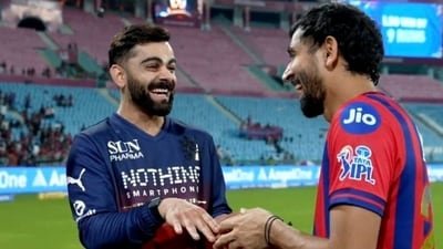 Virat Kohli stands by his mentor role for Prince Yadav. (Screengrab/LSG)