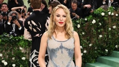 Kylie Minogue was 36 years old when she received her first breast cancer diagnosis. (AFP) Kylie Minogue was 36 years old when she received her first breast cancer diagnosis. (AFP)