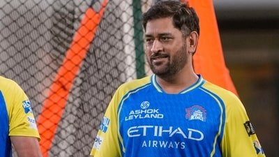 MS Dhoni is yet to play an IPL match this season. (PTI)