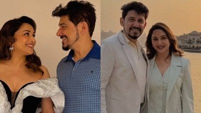 Dr Shriram Nene has the sweetest birthday wish for wife Madhuri Dixit,