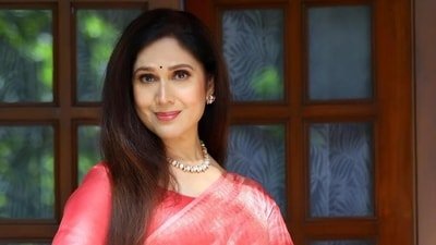 Meenakshi Seshadri returns to India after 30 years.
