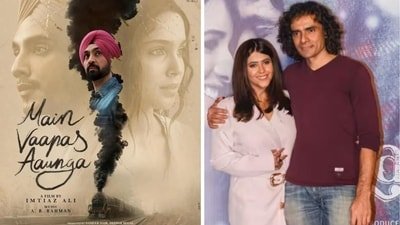 Ektaa Kapoor praised Imtiaz Ali's Main Vaapas Aaunga.