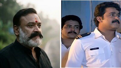 Mohanlal and Santhosh K Nayar were in college together.