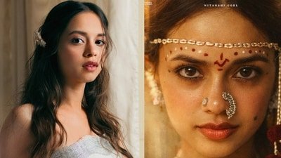 Laapataa Ladies' Nitanshi transforms into Karuna for Telugu debut Takshakudu. (Instagram)