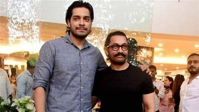 Junaid Khan reveals he never shares his scripts with Aamir Khan.