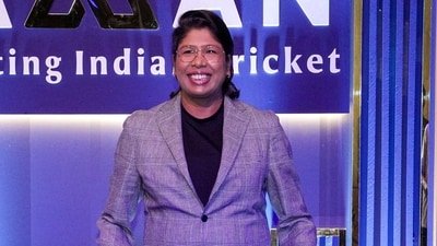 Former cricketer Jhulan Goswami (PTI)