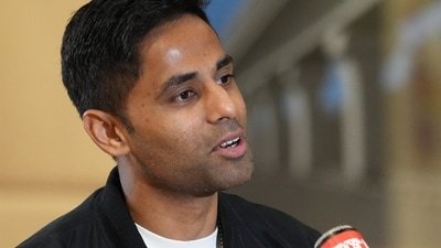 Suryakumar Yadav slammed rumours around his fitness. (PTI) Suryakumar Yadav slammed rumours around his fitness. (PTI)