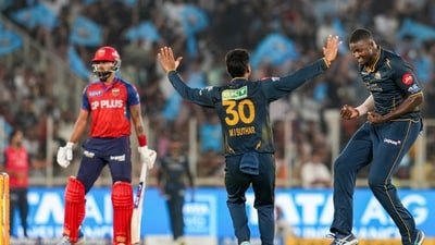 Jason Holder also removed the dangerous Shreyas Iyer. (PTI)