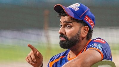 Rohit Sharma won hearts (PTI)