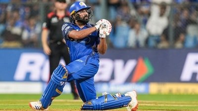 Rohit Sharma scored 84 runs on his return from injury. (PTI)