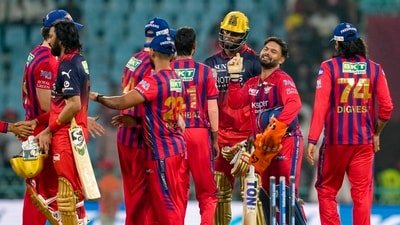 The Lucknow Super Giants defeated RCB on Thursday night. (PTI)