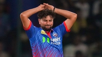 Kuldeep Yadav has been taken to the cleaners this season. (PTI)