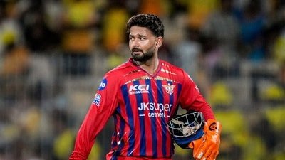 Rishabh Pant for LSG. (PTI)