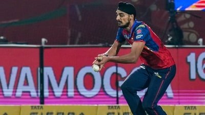 Arshdeep Singh has landed in trouble after issuing a fiery response to a fan (PTI)