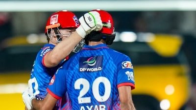 The two champions for Delhi Capitals! (PTI) The two champions for Delhi Capitals! (PTI)