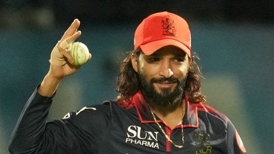 Rajat Patidar led from the front for RCB in Qualifier 1. (PTI) Rajat Patidar led from the front for RCB in Qualifier 1. (PTI)