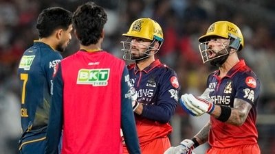 Virat Kohli did not agree with Shubman Gill (PTI)
