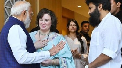 PM Narendra Modi made AP Deputy CM Pawan Kalyan's wife promise him one thing.