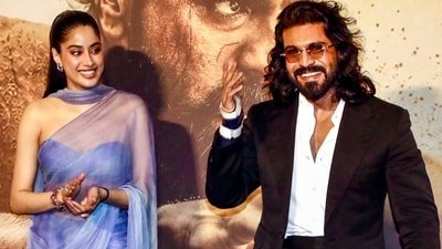 Janhvi Kapoor and Ram Charan will soon share the screen in Buchi Babu Sana's Peddi. (PTI) Janhvi Kapoor and Ram Charan will soon share the screen in Buchi Babu Sana's Peddi. (PTI)