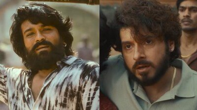 Ram Charan praises Divyenndu’s screen presence at Peddi trailer launch: ‘You're a gangster’ (YouTube) Ram Charan praises Divyenndu’s screen presence at Peddi trailer launch: ‘You're a gangster’ (YouTube)