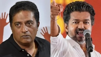 Prakash Raj stood in stupport of Vijay and TVK despite their idological differences.